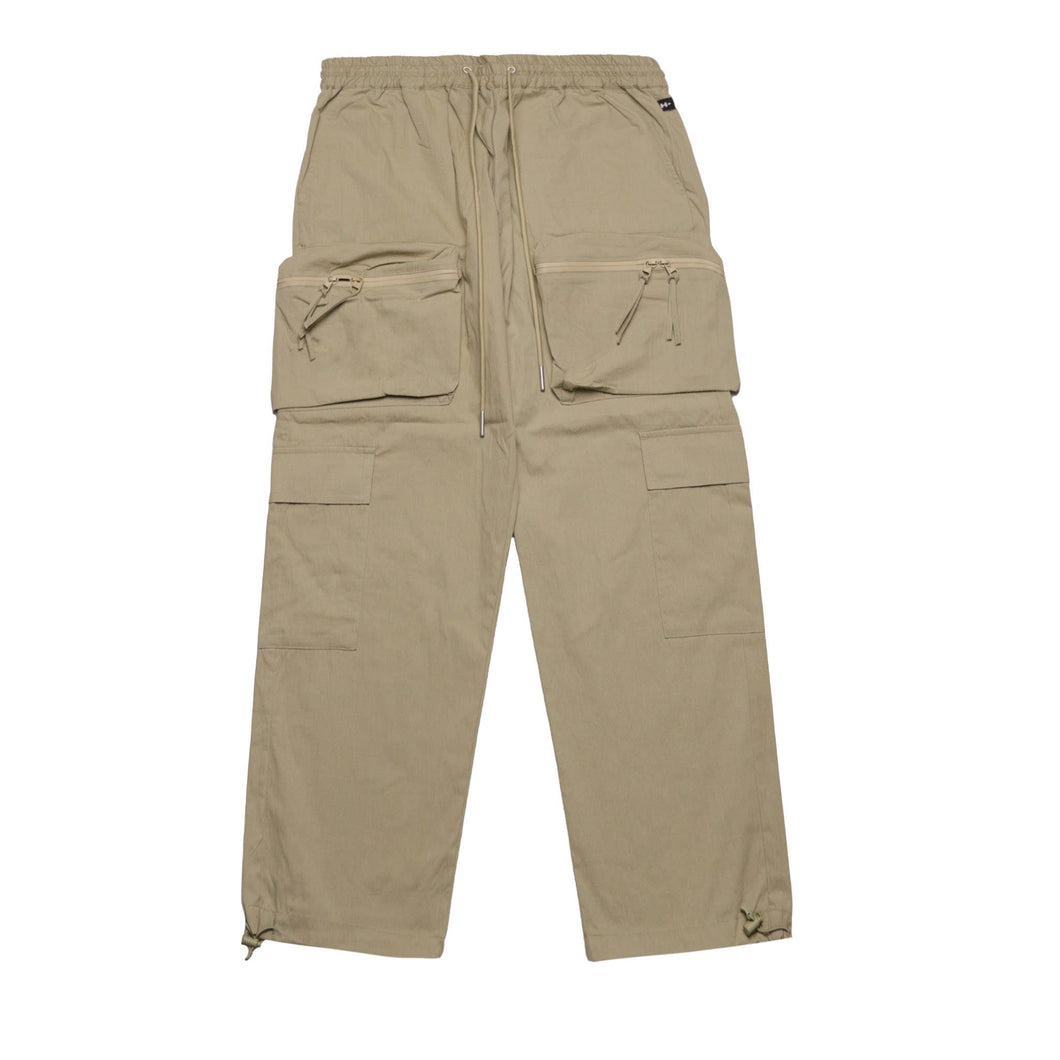 Nylon Cargo Pocket Pants