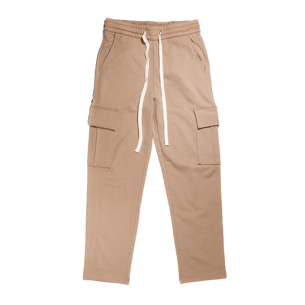 Drawstring Cargo Sweatpant