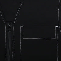 Contrast Stitch Vest