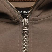 Load image into Gallery viewer, Embroidered H 2-Way Zip-Up Hoodie
