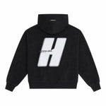 Stonewashed Boxy Zip-Up Hoodie