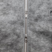 Stonewashed Boxy Zip-Up Hoodie