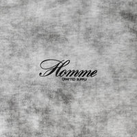 Stonewashed Script Zip-Up Hoodie