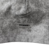 Stonewashed Script Zip-Up Hoodie