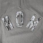 Raised Camo Print 1/4 Zip