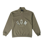 Raised Camo Print 1/4 Zip