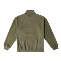 Raised Camo Print 1/4 Zip