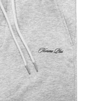 Script Wide-Leg Sweatpants
