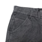 Embroidered Denim Shorts