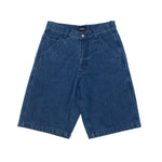 Embroidered Denim Shorts