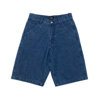 Embroidered Denim Shorts