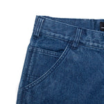 Embroidered Denim Shorts