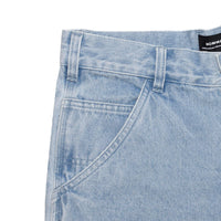 Embroidered Denim Shorts