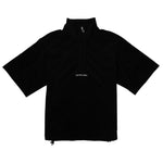 Corduroy 1/2 Zip Short Sleeve Shirt
