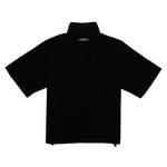 Corduroy 1/2 Zip Short Sleeve Shirt