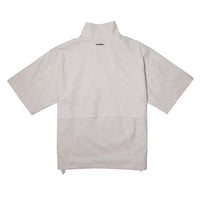 Corduroy 1/2 Zip Short Sleeve Shirt
