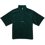Corduroy 1/2 Zip Short Sleeve Shirt
