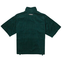 Corduroy 1/2 Zip Short Sleeve Shirt