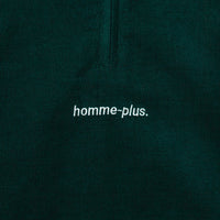 Corduroy 1/2 Zip Short Sleeve Shirt