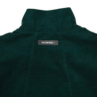Corduroy 1/2 Zip Short Sleeve Shirt