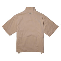 Corduroy 1/2 Zip Short Sleeve Shirt