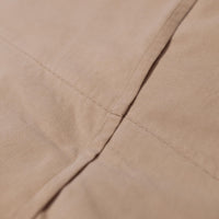 Corduroy 1/2 Zip Short Sleeve Shirt