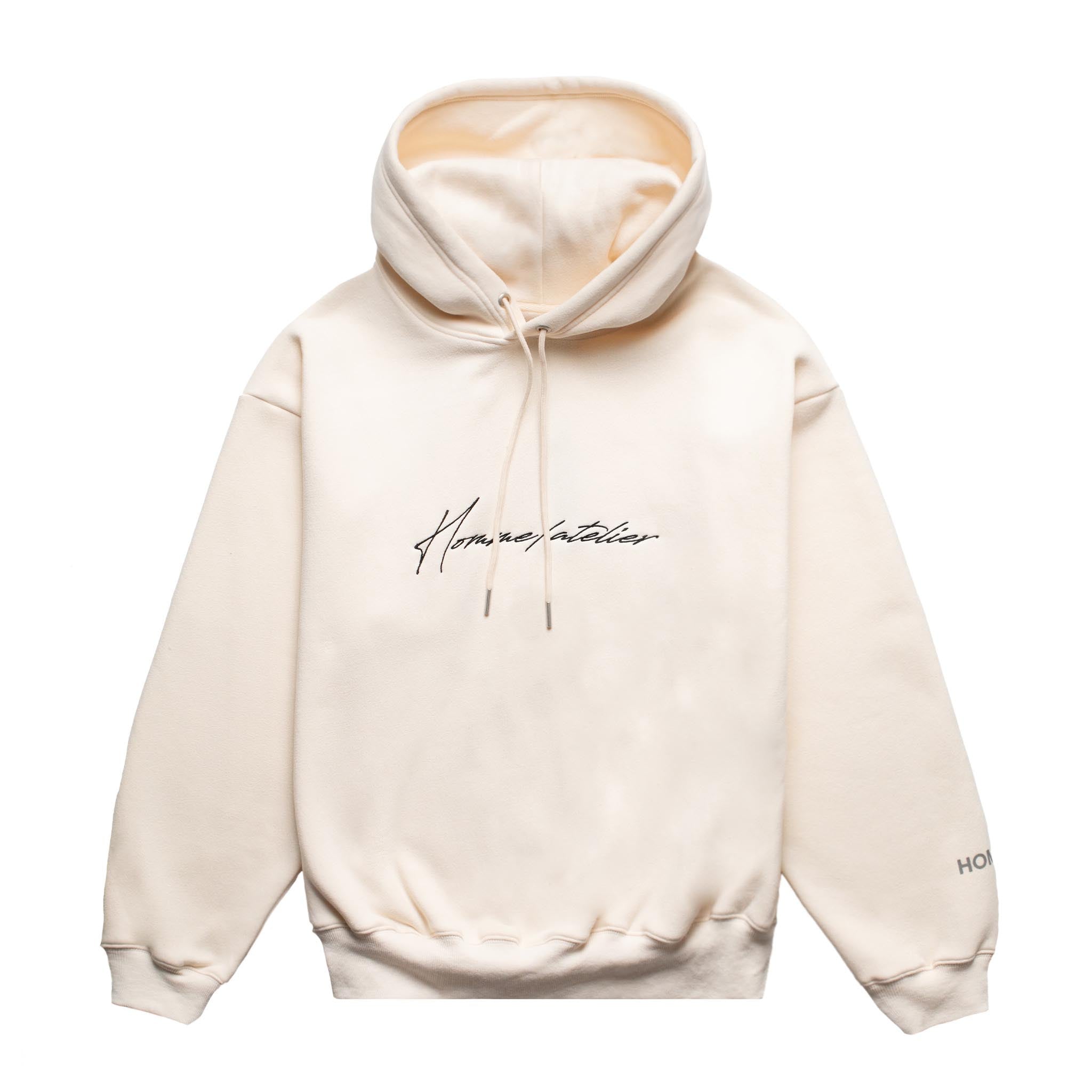 Heavyweight Atelier Embroidery Hoodie – HOMME+