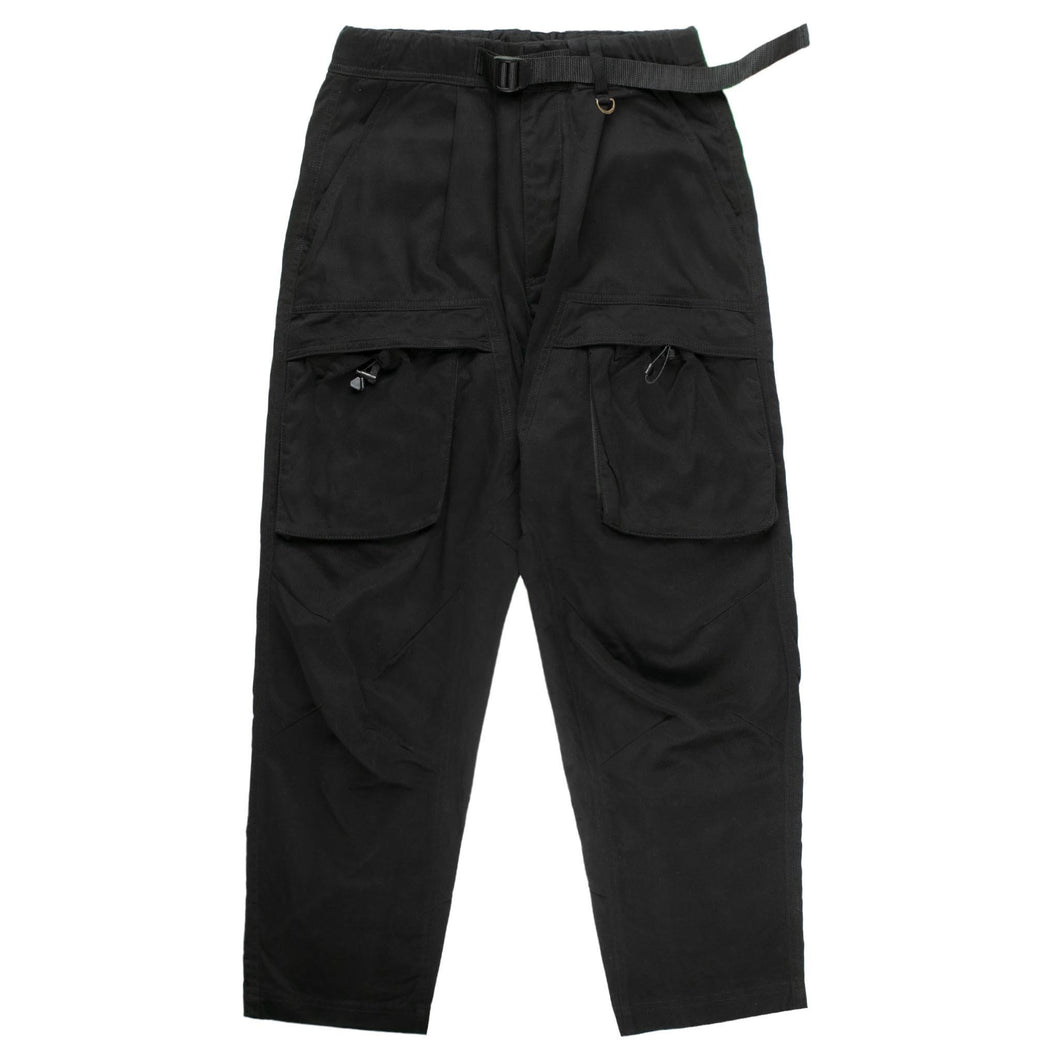 Cropped Belted Cargo Pants